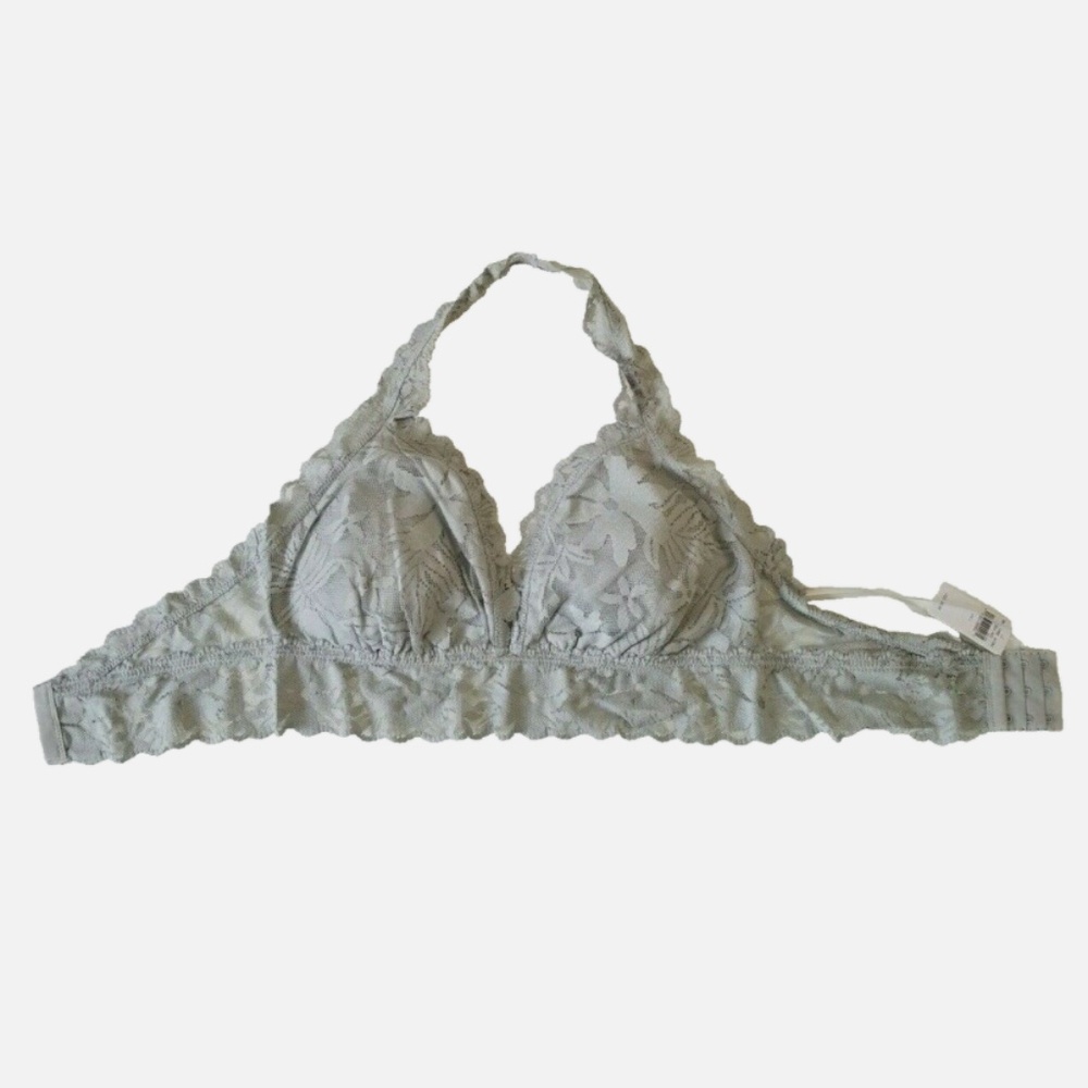 American Eagle Aerie Women's Gray Bralette Bra